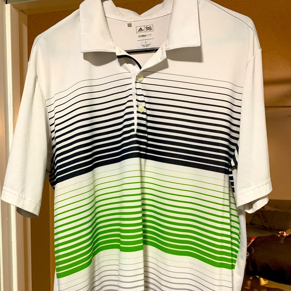 Adidas ClimaLite Polo - L